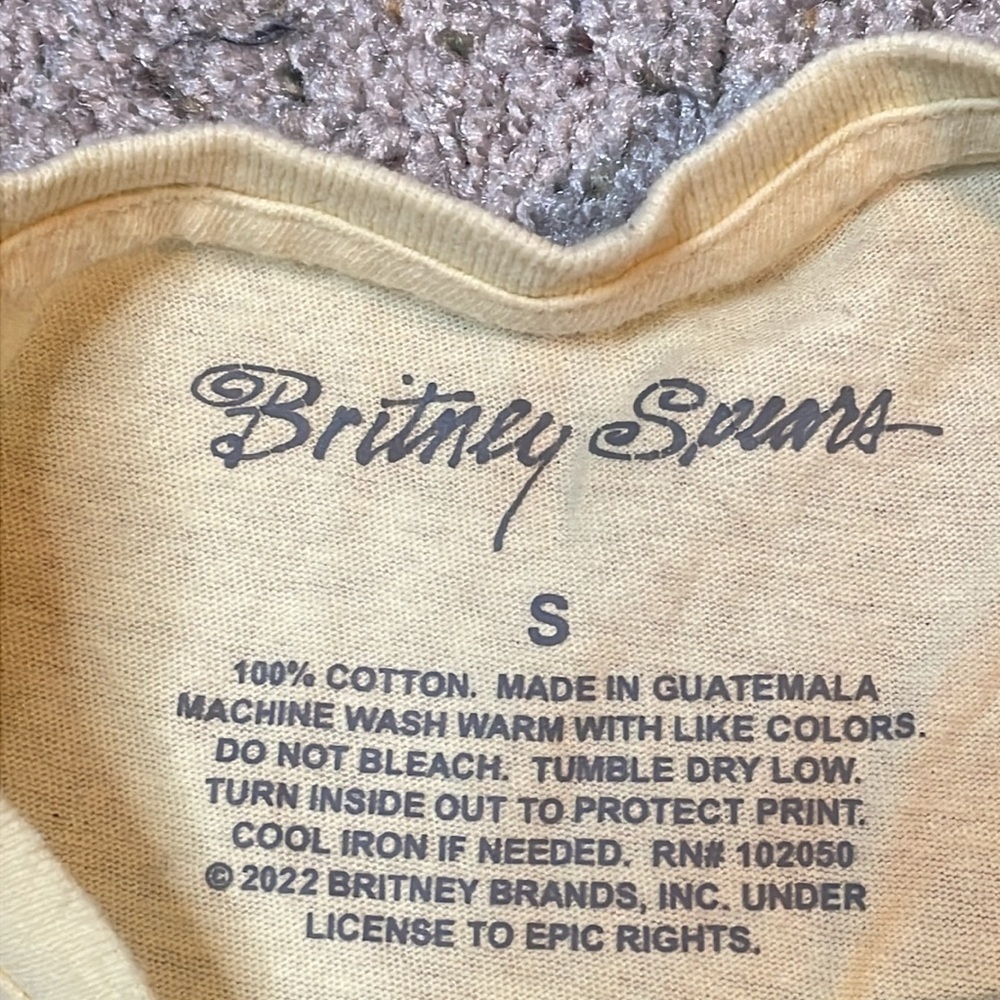 Britney Spears T Shirt Size Small‎ - Picture 3 of 5